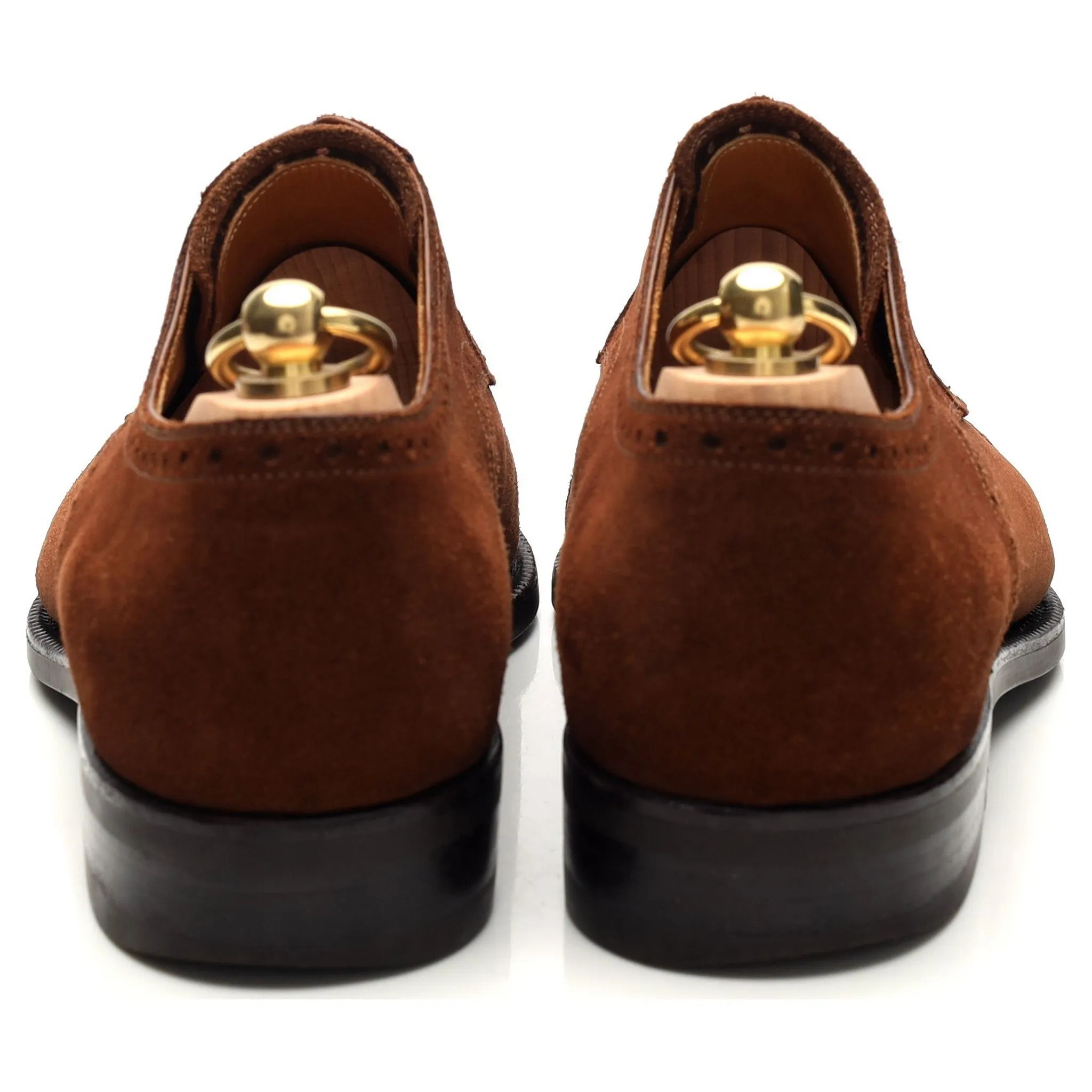 '5405' Snuff Brown Suede Derby Brogue UK 6.5 EU 40.5