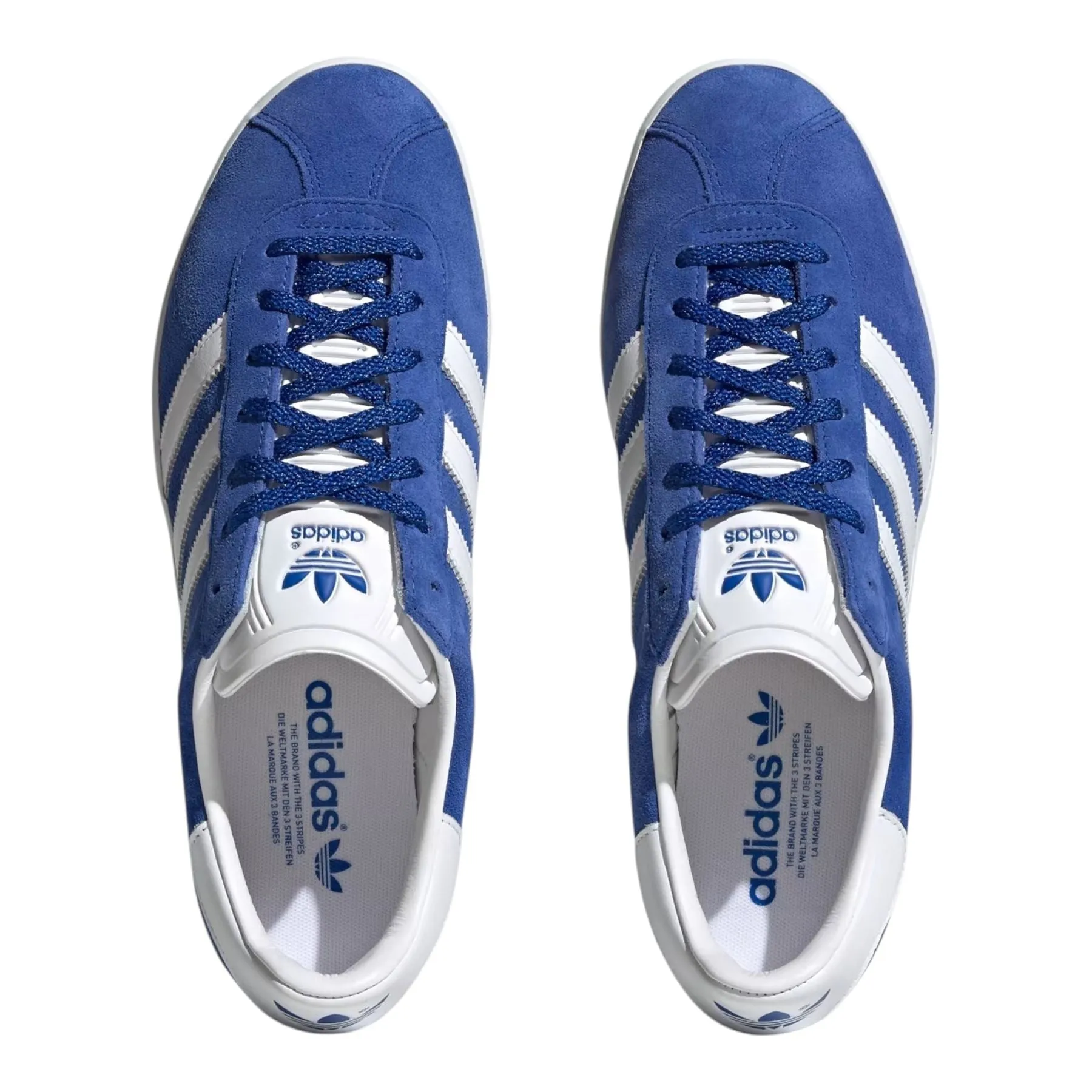 Adidas Mens Gazelle 85 Trainers Blue/White
