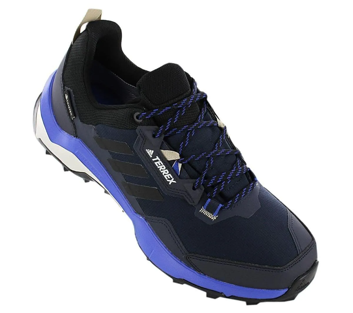 adidas TERREX AX 4 GTX - GORE-TEX - Herren Wanderschuhe Blau-Schwarz FZ3286