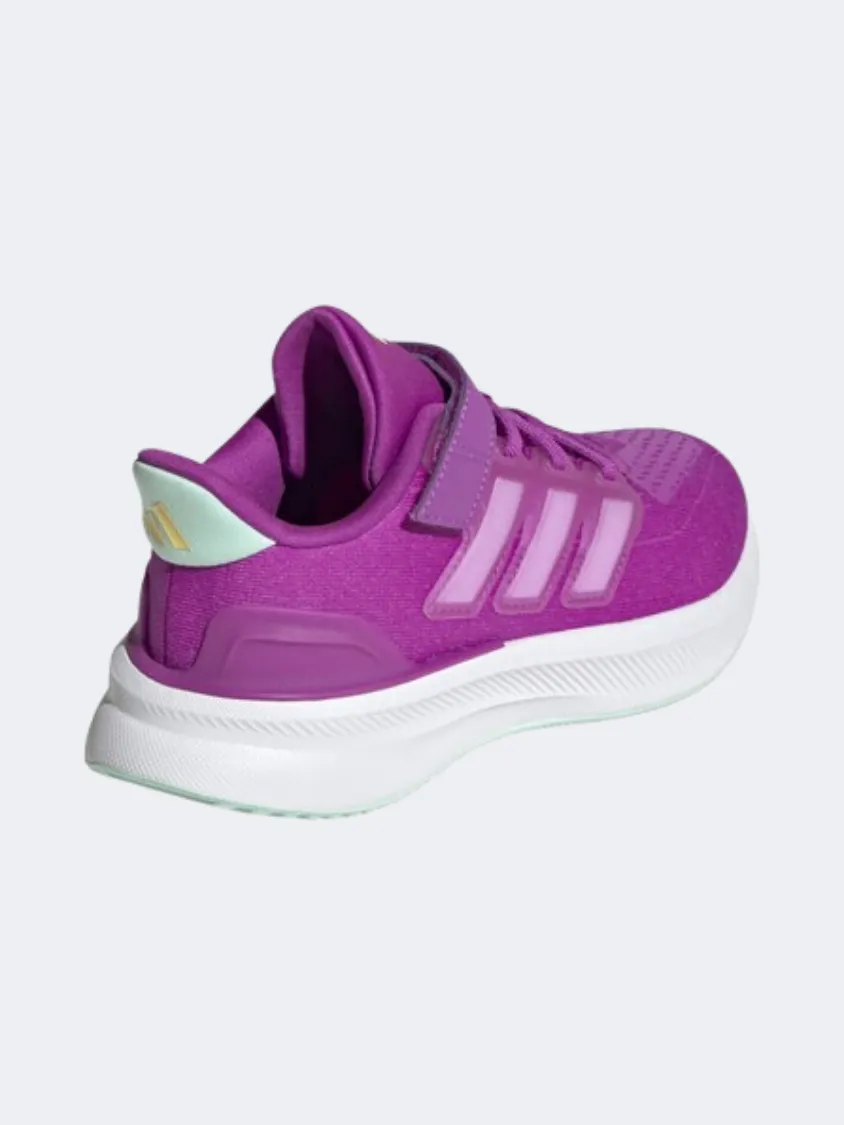 Adidas Ultrarun 5 Ps Girls Sportswear Shoes Flapink/White