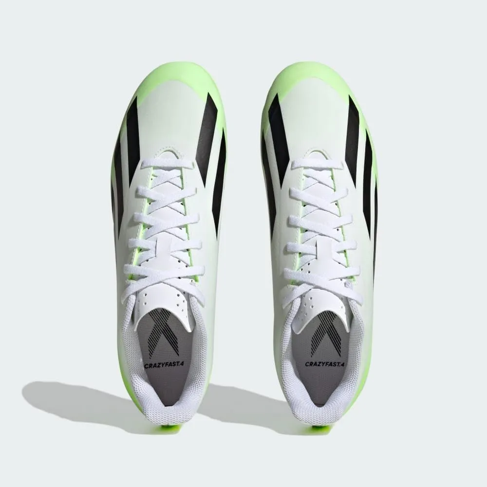 adidas Unisex Adult X Crazyfast.4 Firm Ground Sneaker