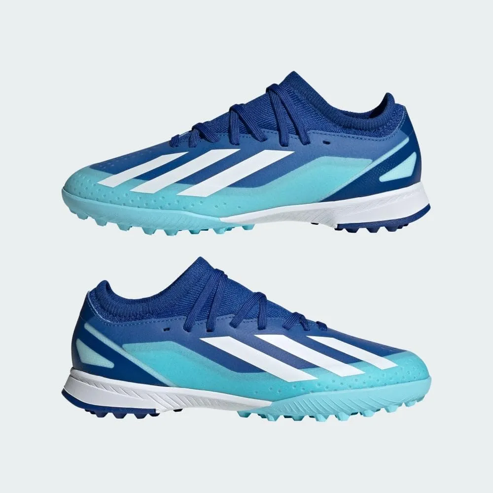 adidas Unisex-Child X Crazyfast.3 Turf Soccer Shoes Sneaker