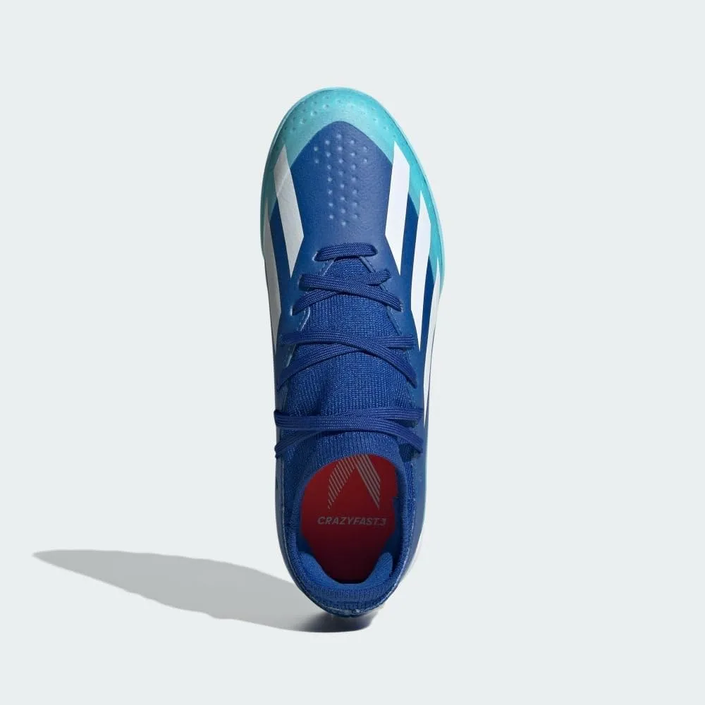 adidas Unisex-Child X Crazyfast.3 Turf Soccer Shoes Sneaker