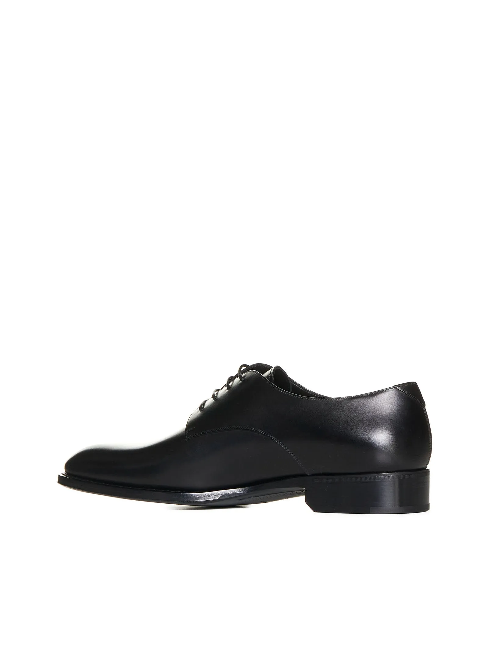 Adrien leather derby shoes<BR/>
