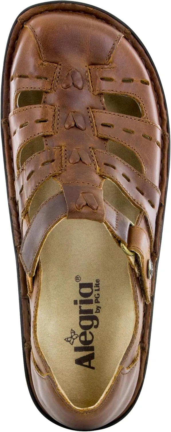 Alegria Women's Pesca Fisherman Leather Sandal