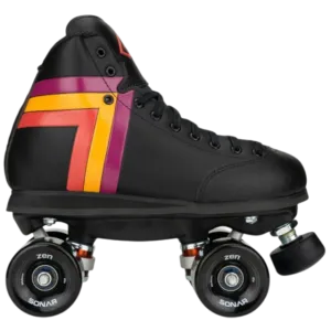 Antik Skates - Black Skyhawk Outdoor - Roller Skate Set