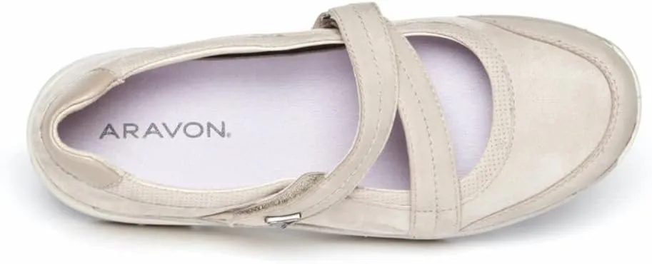 Aravon Women's Pyper Cross Strap Sneaker