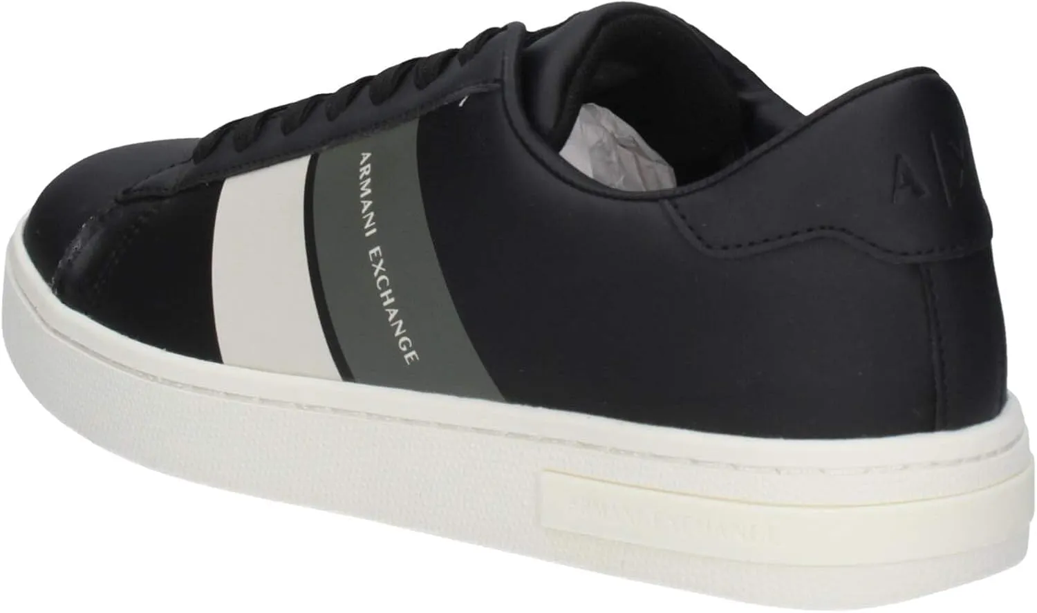 Armani Exchange Men's London Classic Stripe Sneaker
