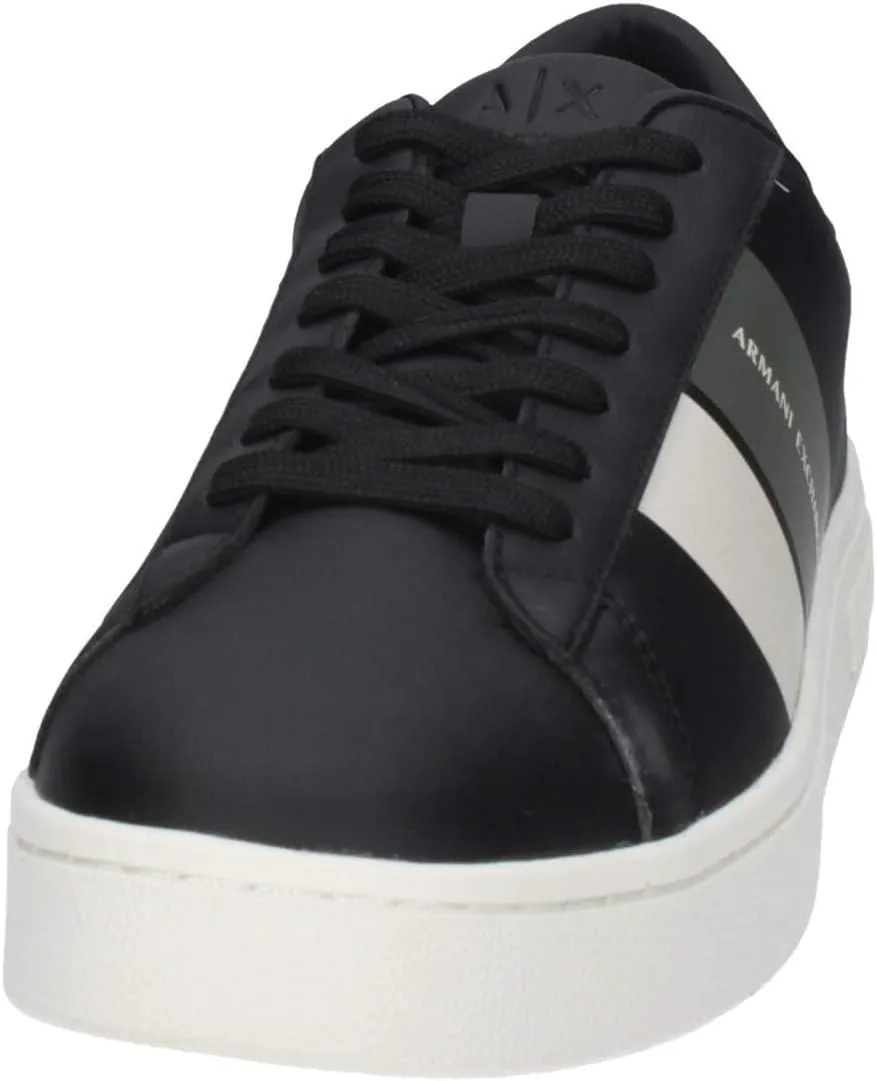Armani Exchange Men's London Classic Stripe Sneaker