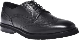 Baldinini Men's Footwear Leather Upper Rubber Bottom Boat Shoe