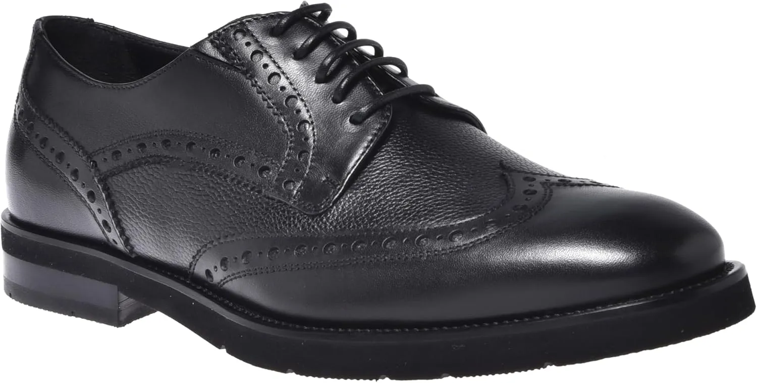 Baldinini Men's Footwear Leather Upper Rubber Bottom Boat Shoe