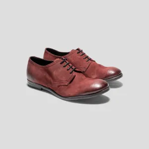 BAUG waxed suede OXBLOOD