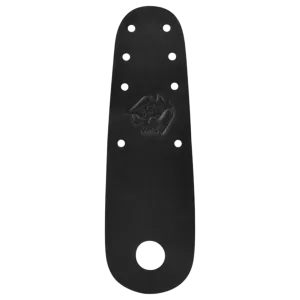 Bont - Black Flat Leather Toe Protectors - Sold In Pairs