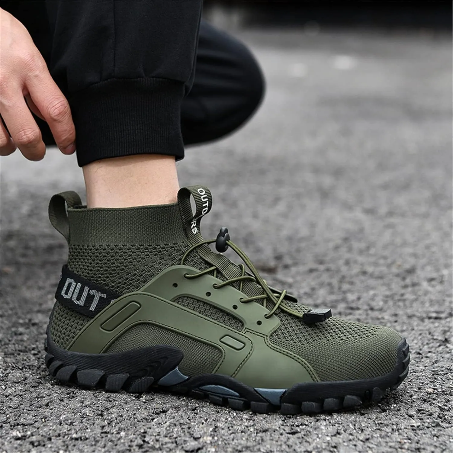 BORAMAX Men's Running Shoes Non Slip Athletic Tennis Walking Type Sneakers Hip Hop Men Walking Running Sneakers Shoe