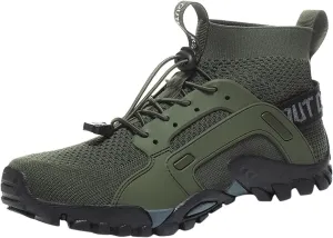 BORAMAX Men's Running Shoes Non Slip Athletic Tennis Walking Type Sneakers Hip Hop Men Walking Running Sneakers Shoe
