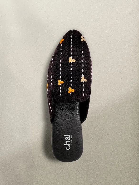Bougainvillea Black Mule