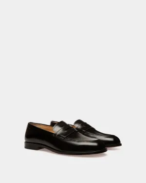 Carl Loafer in Black Leather