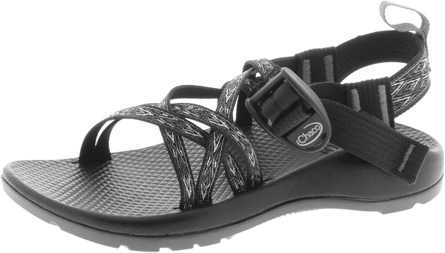 Chaco ZX1 Ecotread Kids Sandal, Summit B/W, 1 US Unisex Big