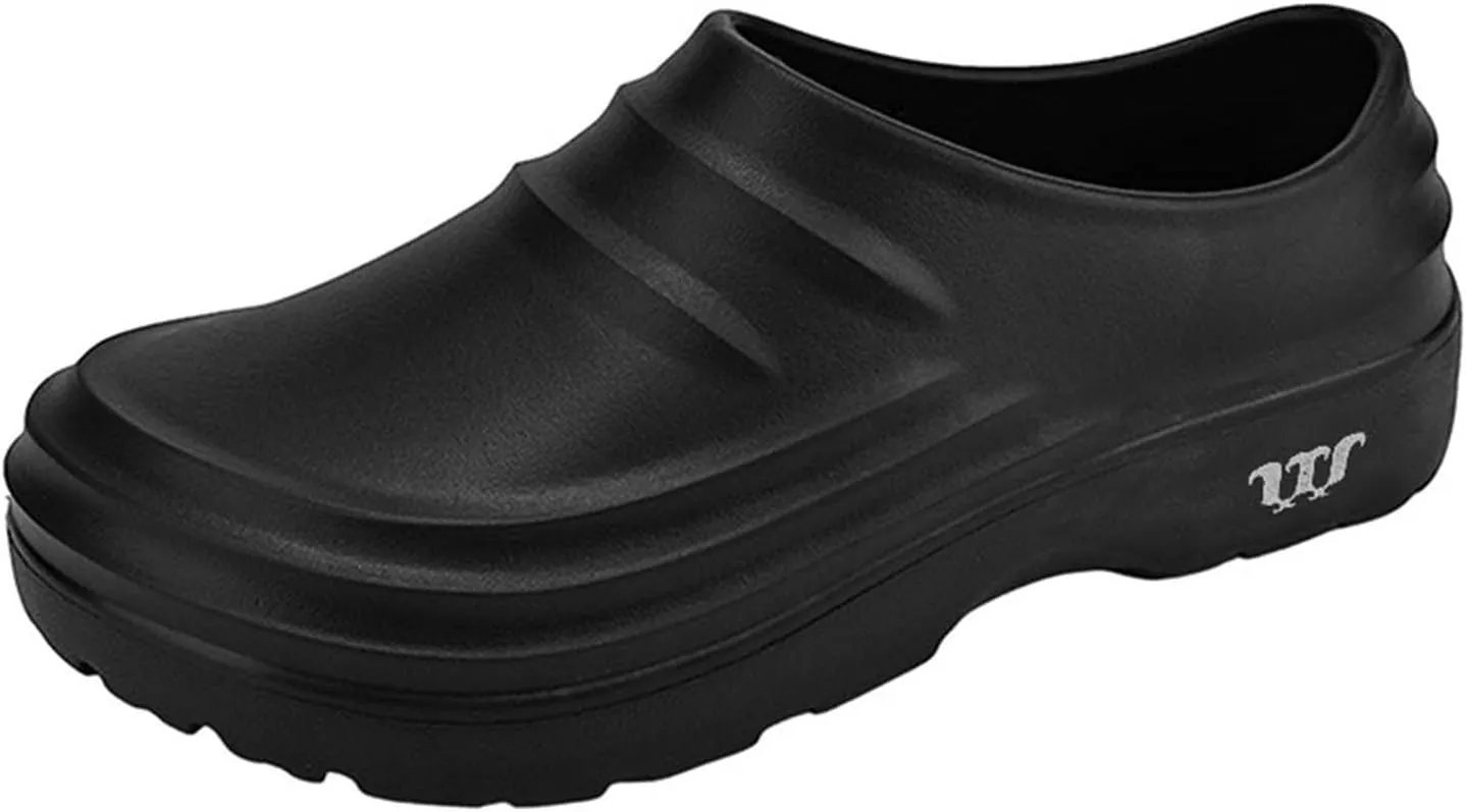 Chef Shoes for Men Women Non Slip Oil Resistant Clogs for Women Work Shoes, Kitchen Waterproof Nurse Shoes Lightweight Safety