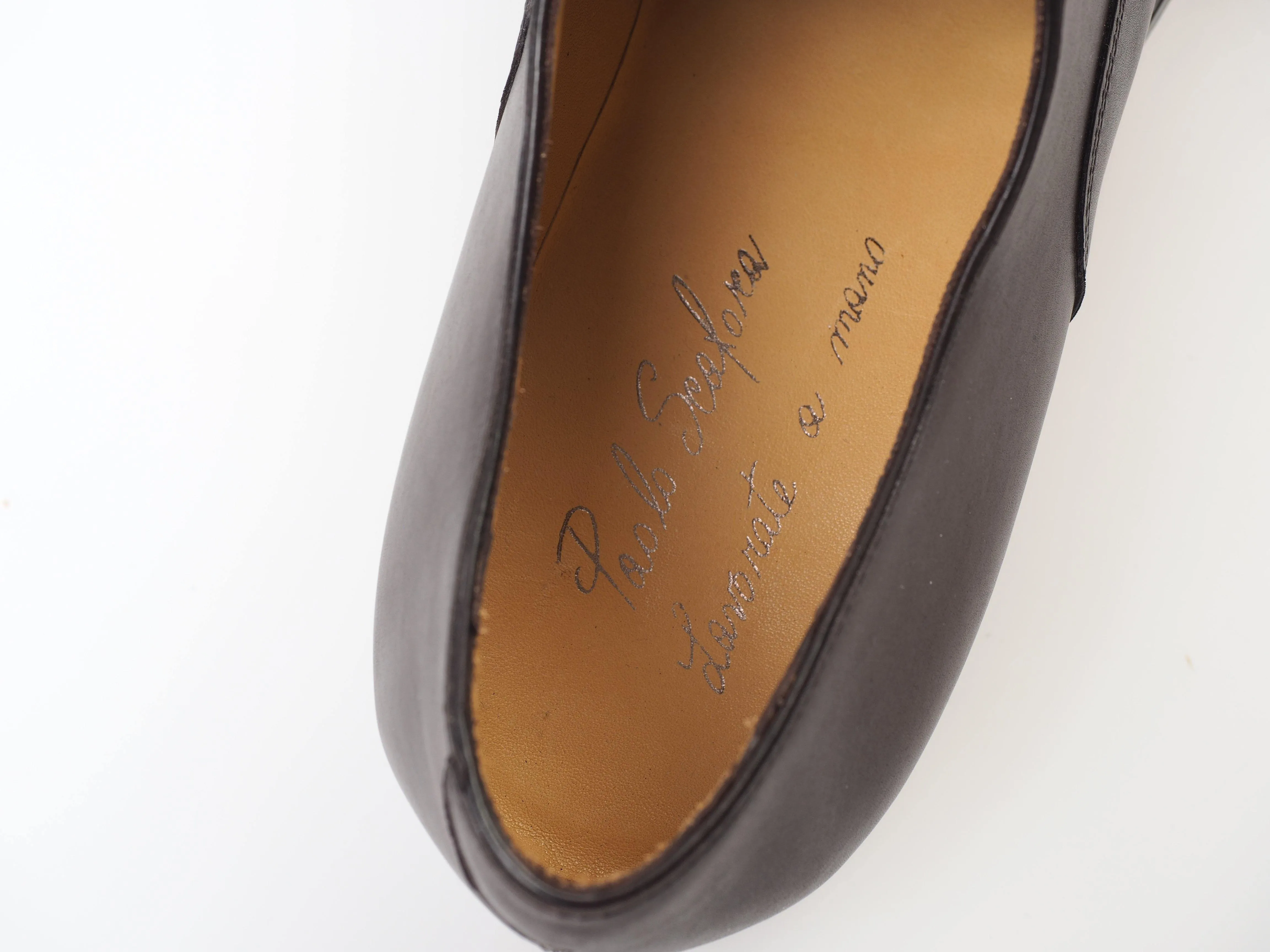 Classic leather derby Shoes