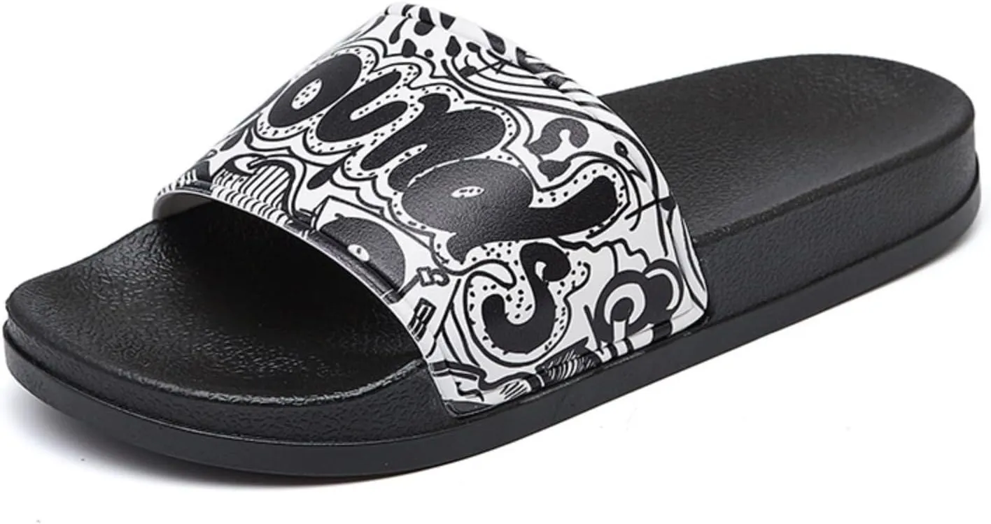 Comfortable Fashion Beach Cute Ladies Slides Summer Sandals And Slippers For Women To Wear Summer Indoor Bathing