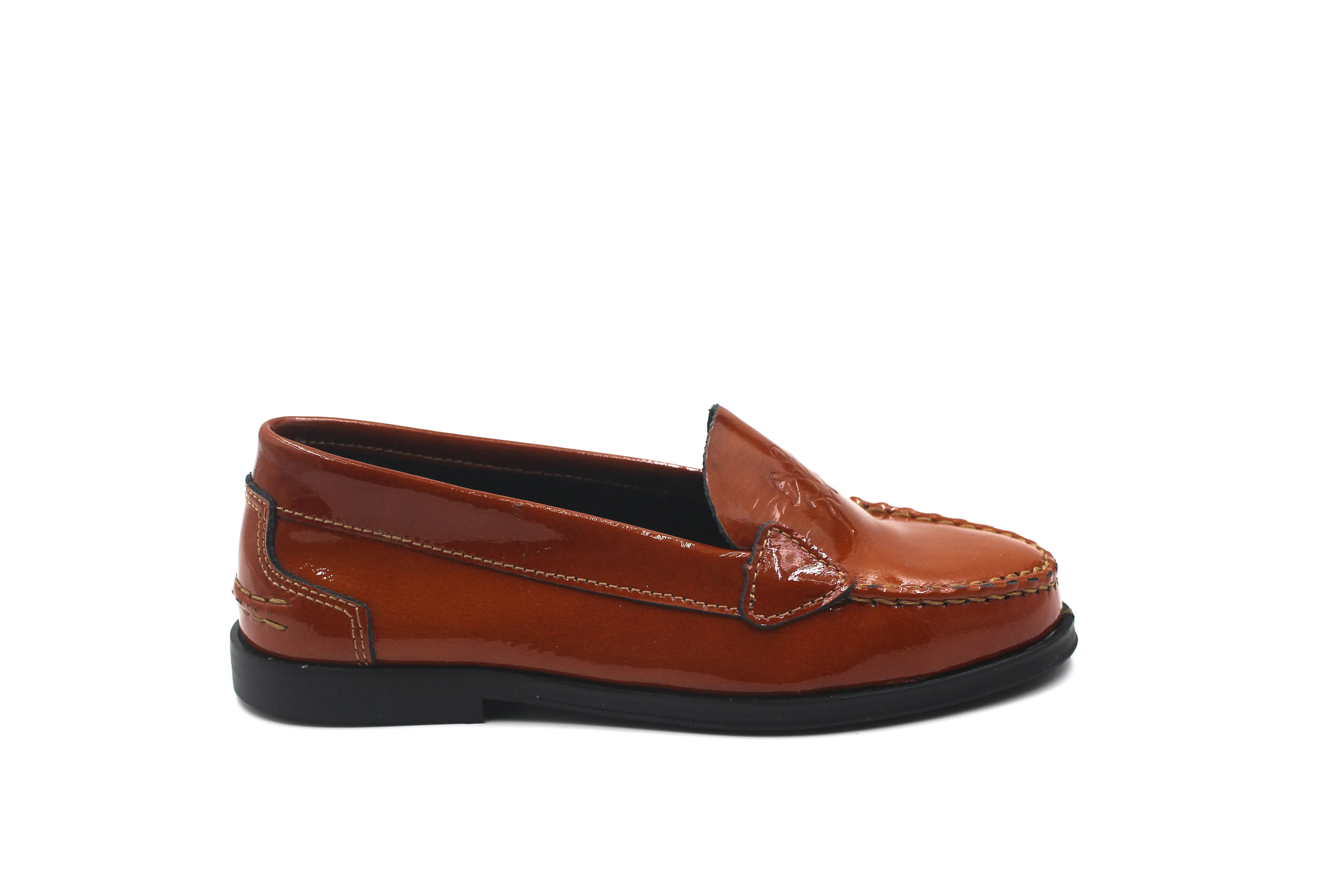 Confetti Brown Cuero Smooth Loafer