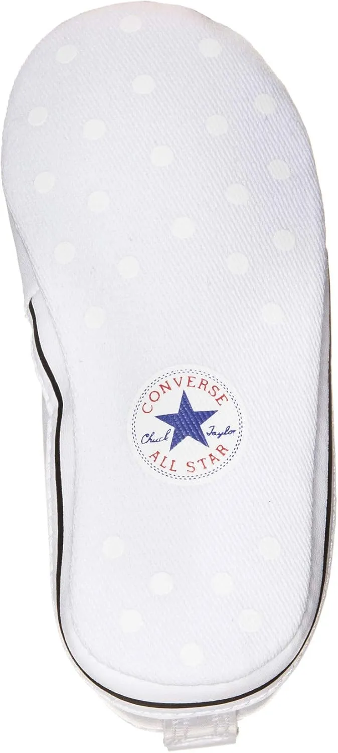 Converse Baby-Boy's First Star Leather High Top Sneaker