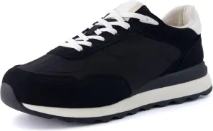 CUSHIONAIRE Men's Crest lace up Sneaker with  Comfort Foam
