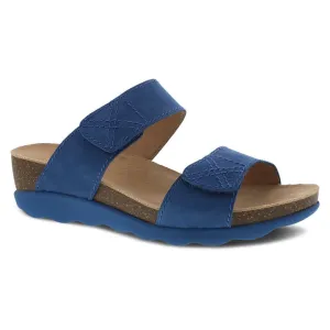 Dansko Women's Maddy Blue Milled Nubuck 1510545400