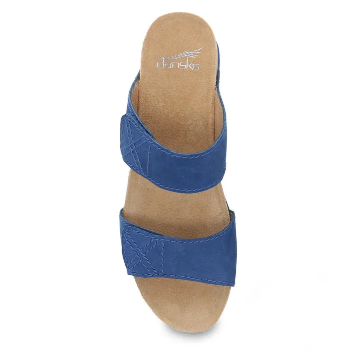 Dansko Women's Maddy Blue Milled Nubuck 1510545400
