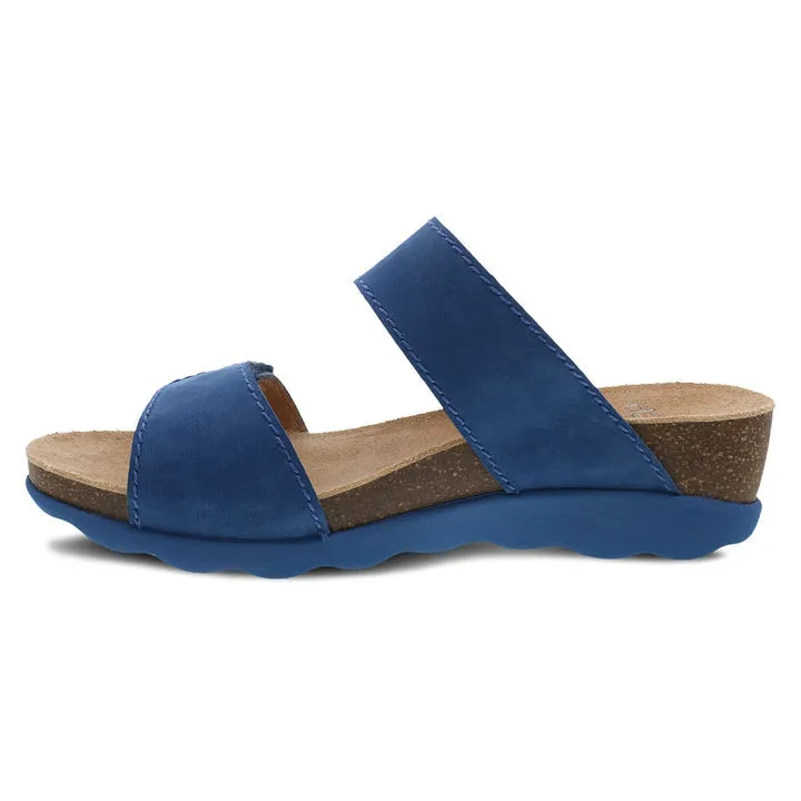 Dansko Women's Maddy Blue Milled Nubuck 1510545400