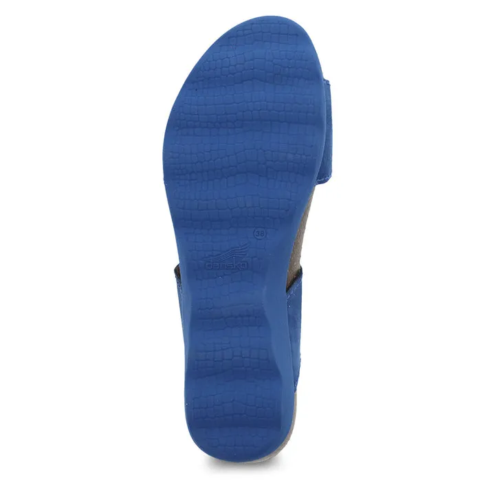 Dansko Women's Maddy Blue Milled Nubuck 1510545400