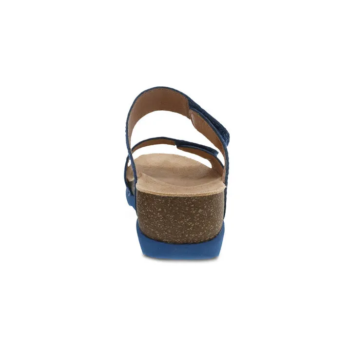 Dansko Women's Maddy Blue Milled Nubuck 1510545400