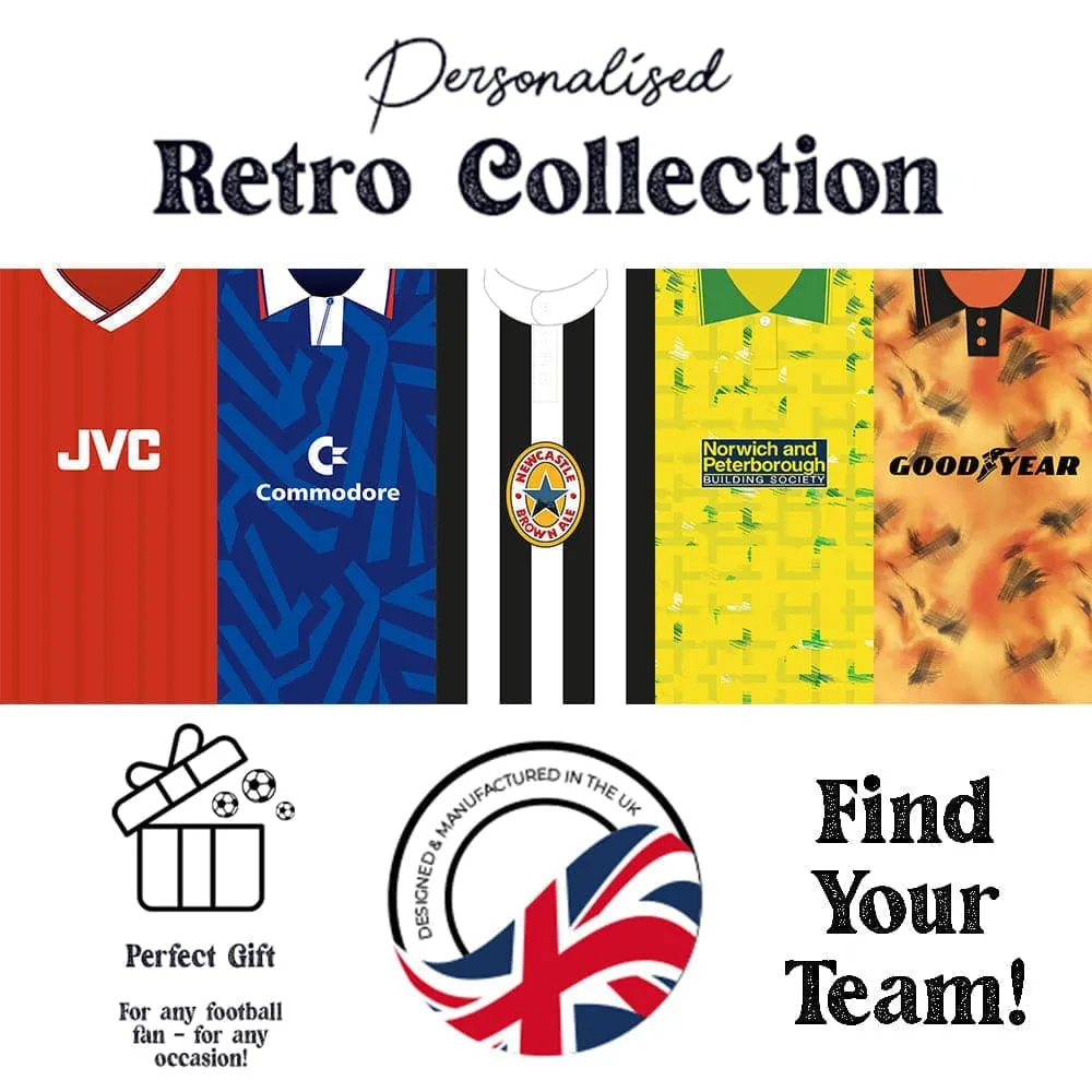 Derby - 1993 - Home - Personalised Retro Shirt Travel Pillow