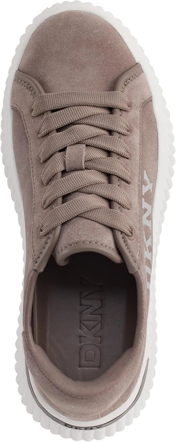 DKNY Women's Larissa Lace Up Platform Sneaker