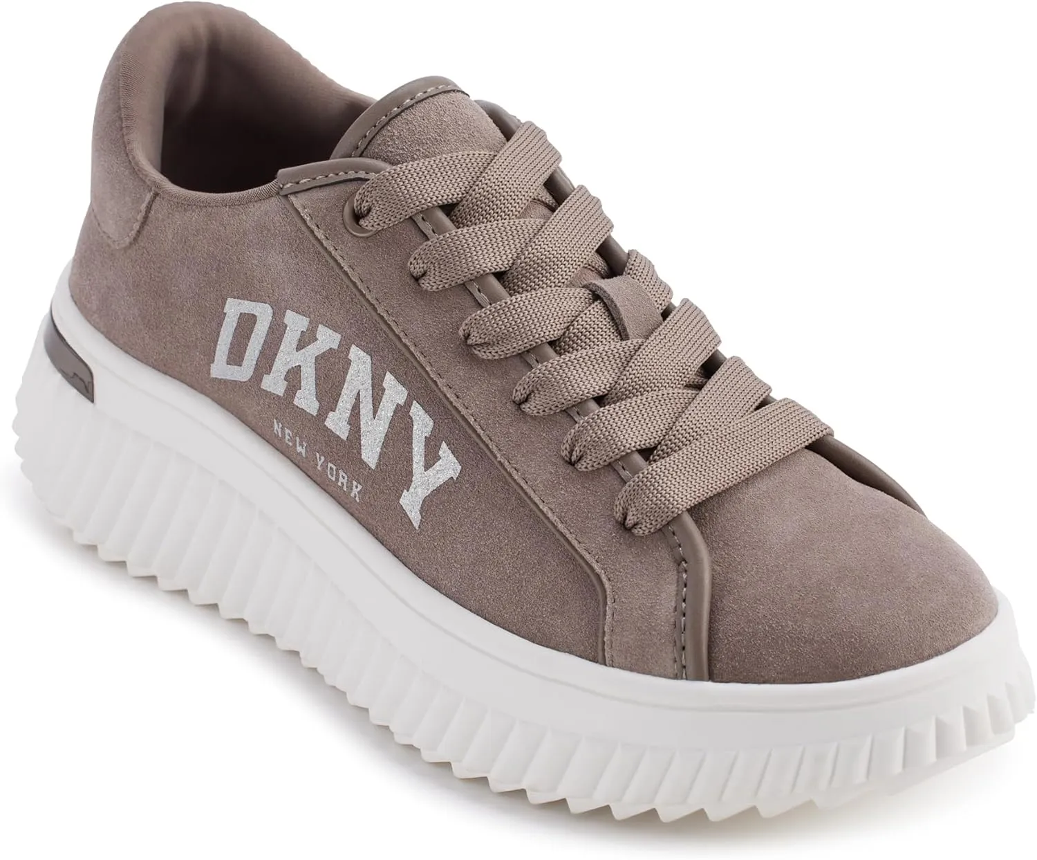 DKNY Women's Larissa Lace Up Platform Sneaker