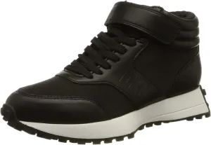 DKNY women's Noemi-Lace Up Mid Everyday Sneaker