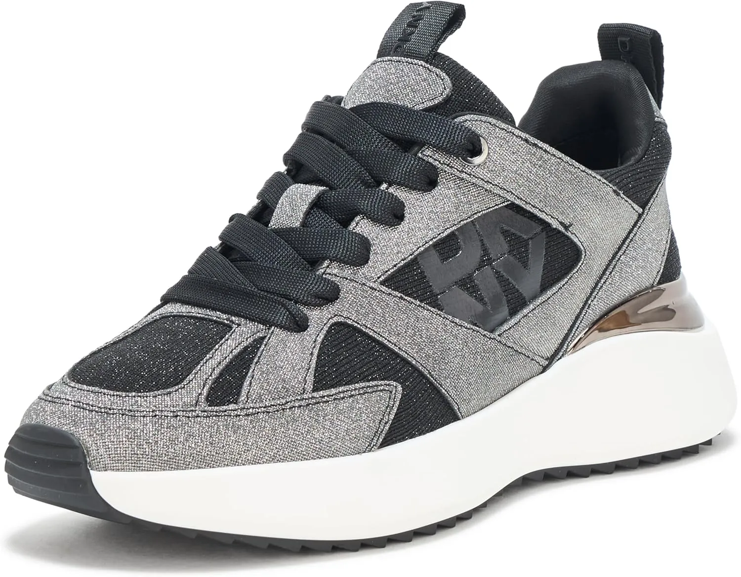DKNY Women's Zofi Lace Up Sneaker with Logo