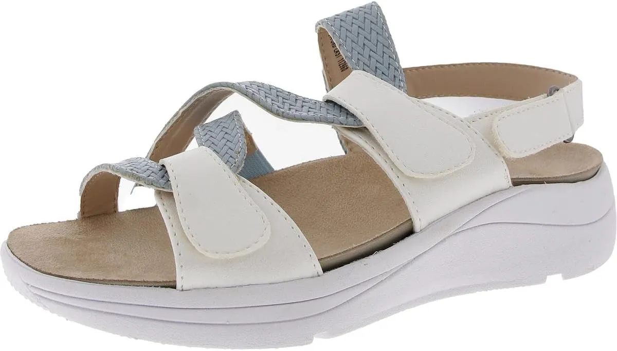 Drew Serenity Womens Hook and Loop Therapeutic Comfort Sandal
