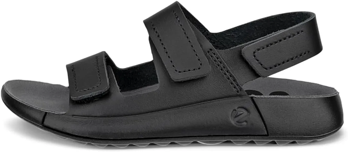 ECCO Unisex-Child Cozmo 3-Strap Adjustable Velcro Sandal