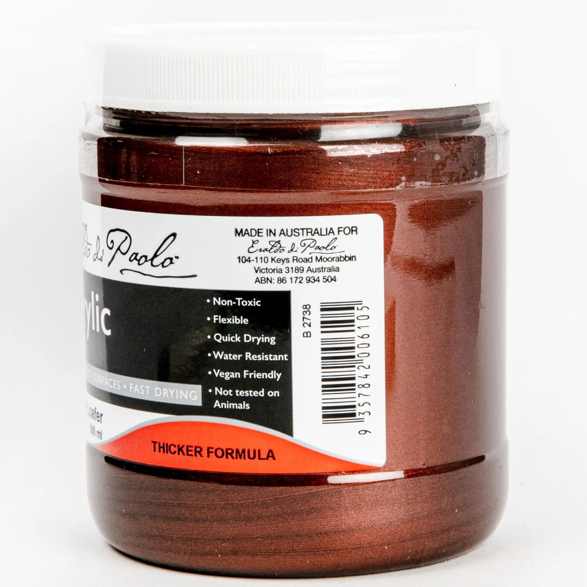 Eraldo Di Paolo Acrylic Paint 500ml Metallic Penny Loafer