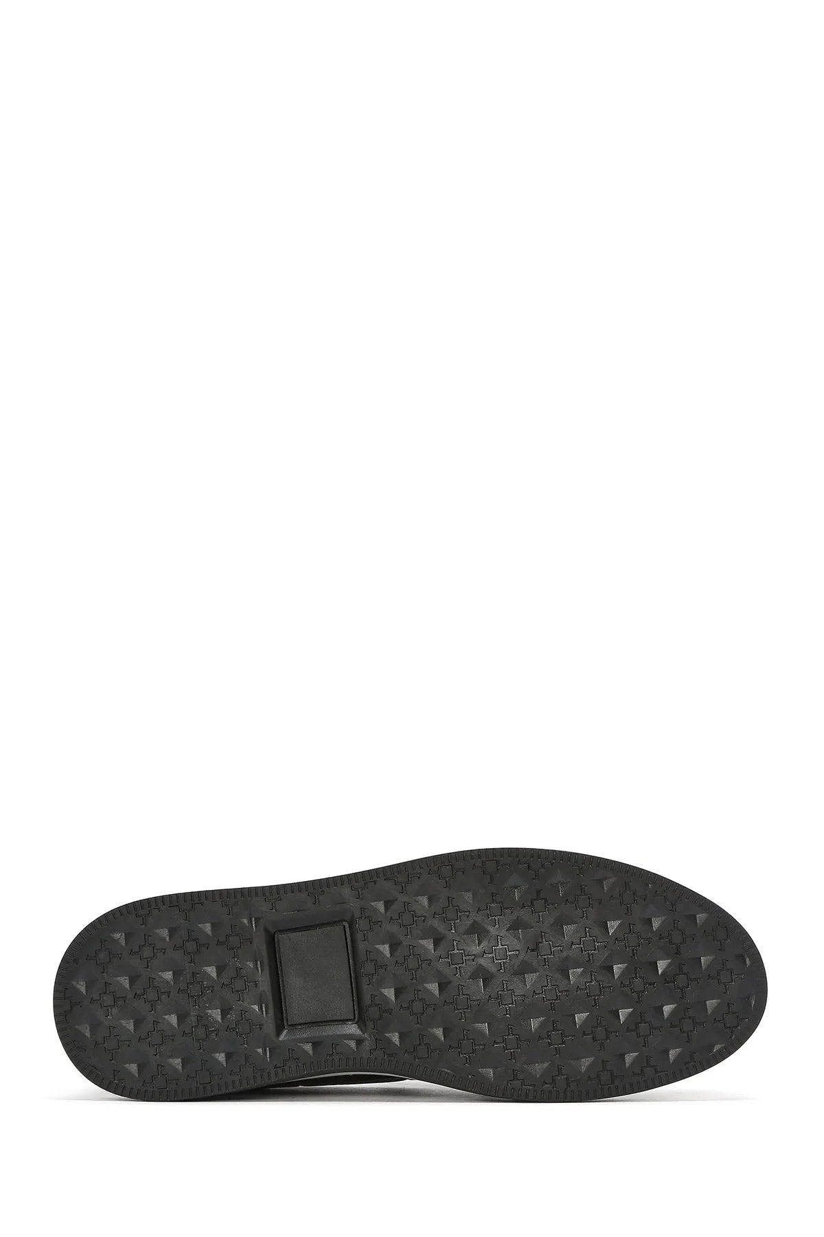 Erkek Siyah Püsküllü Deri Casual Loafer