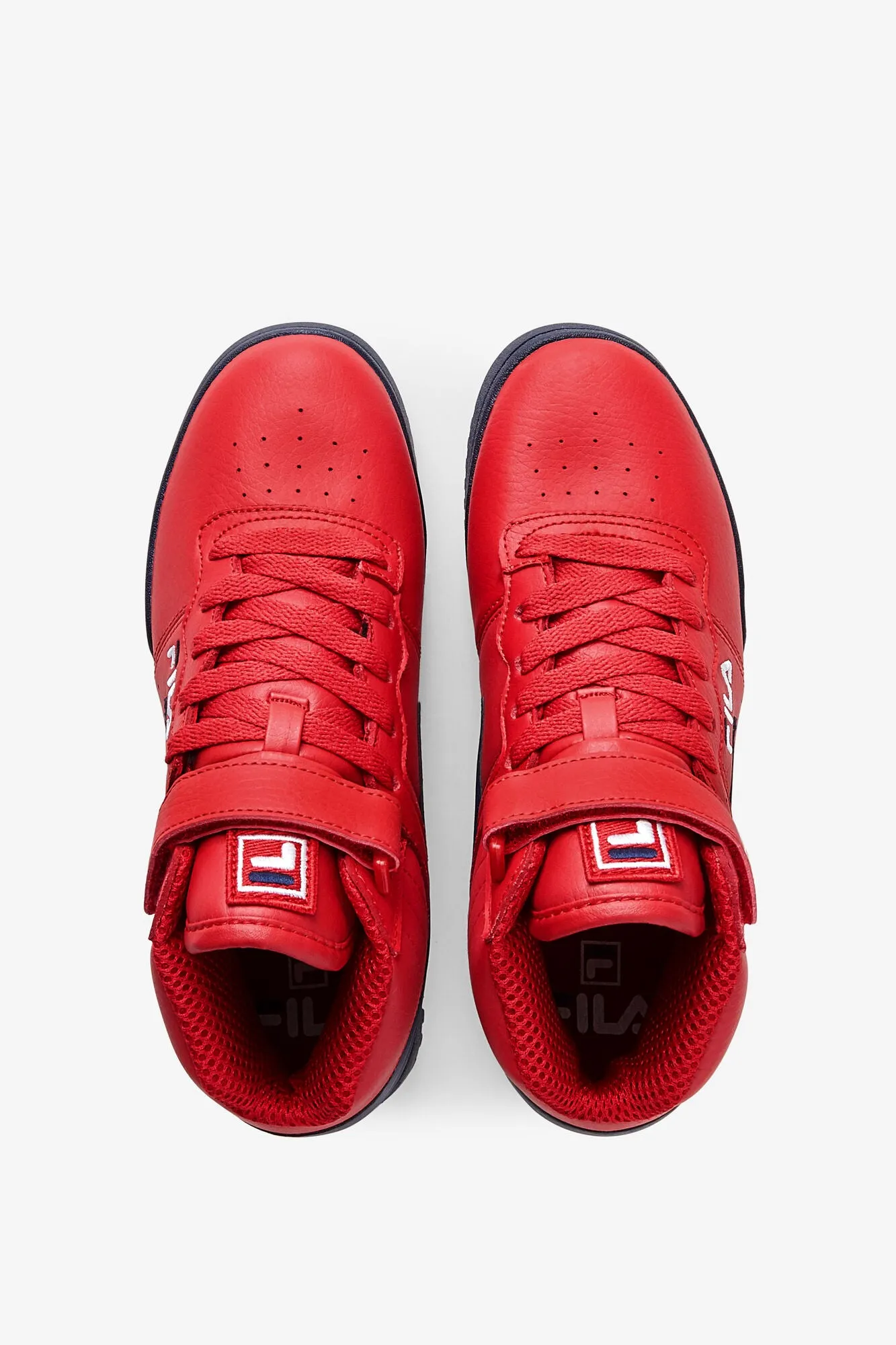 F-13V LEA Red Fila Sneakers