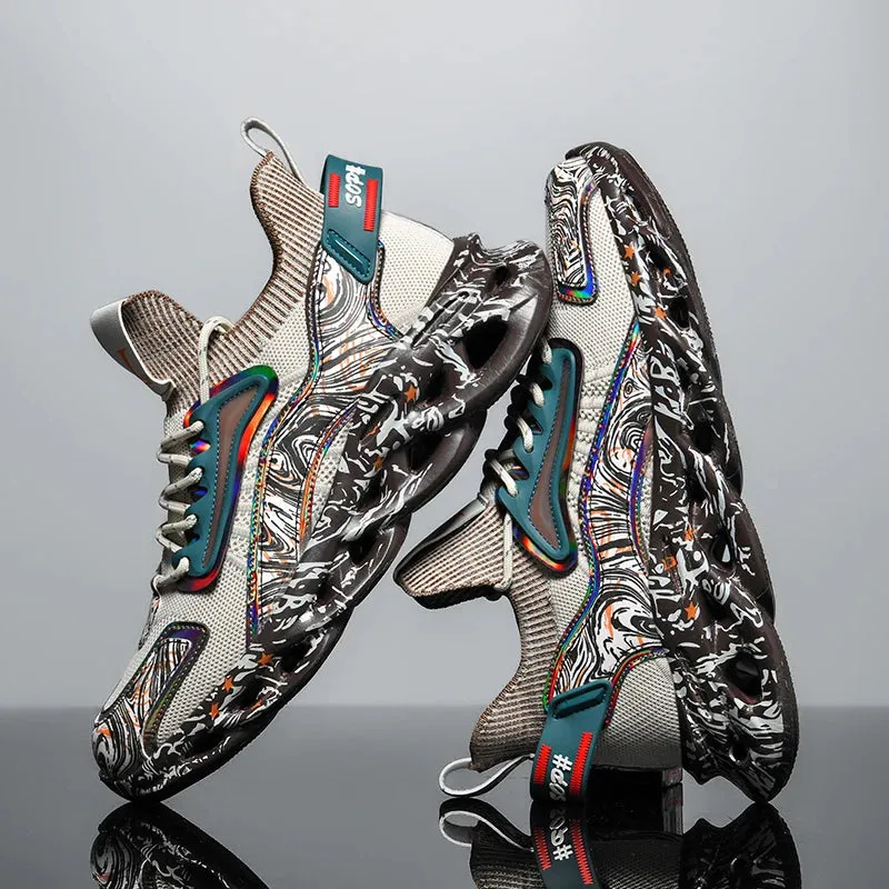 Farbenfrohe Luxury Trainers