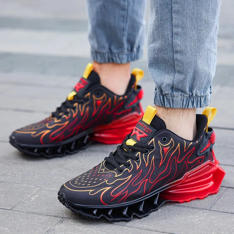 Farbenfrohe Luxury Trainers