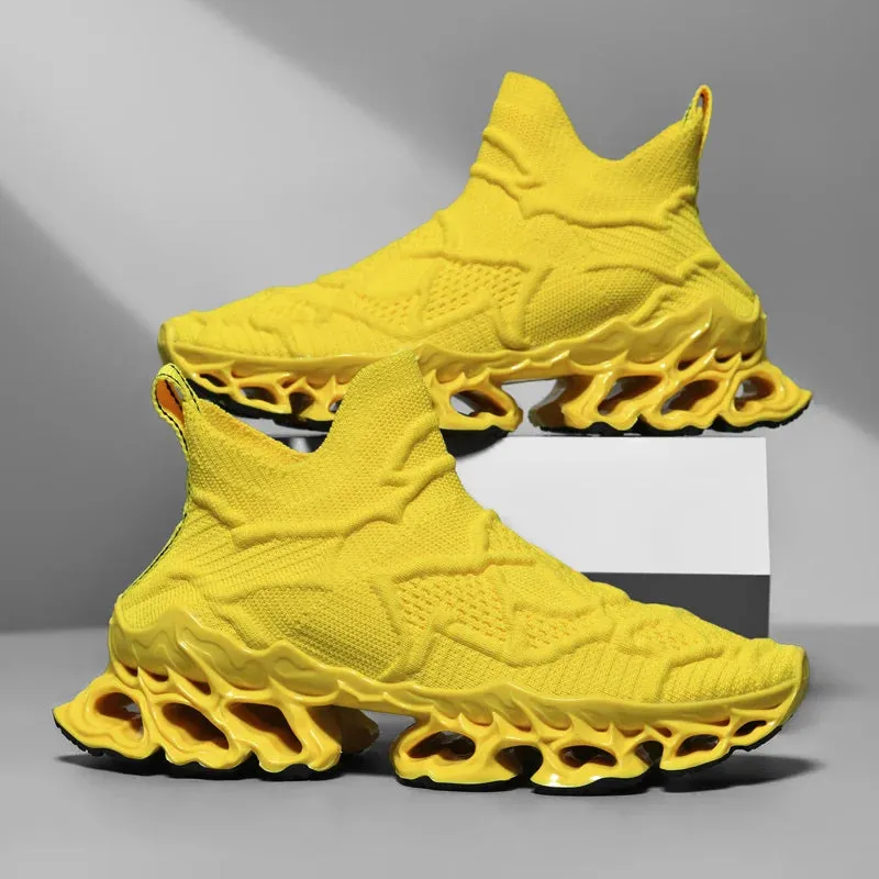 Farbenfrohe Luxury Trainers