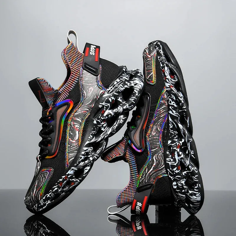 Farbenfrohe Luxury Trainers