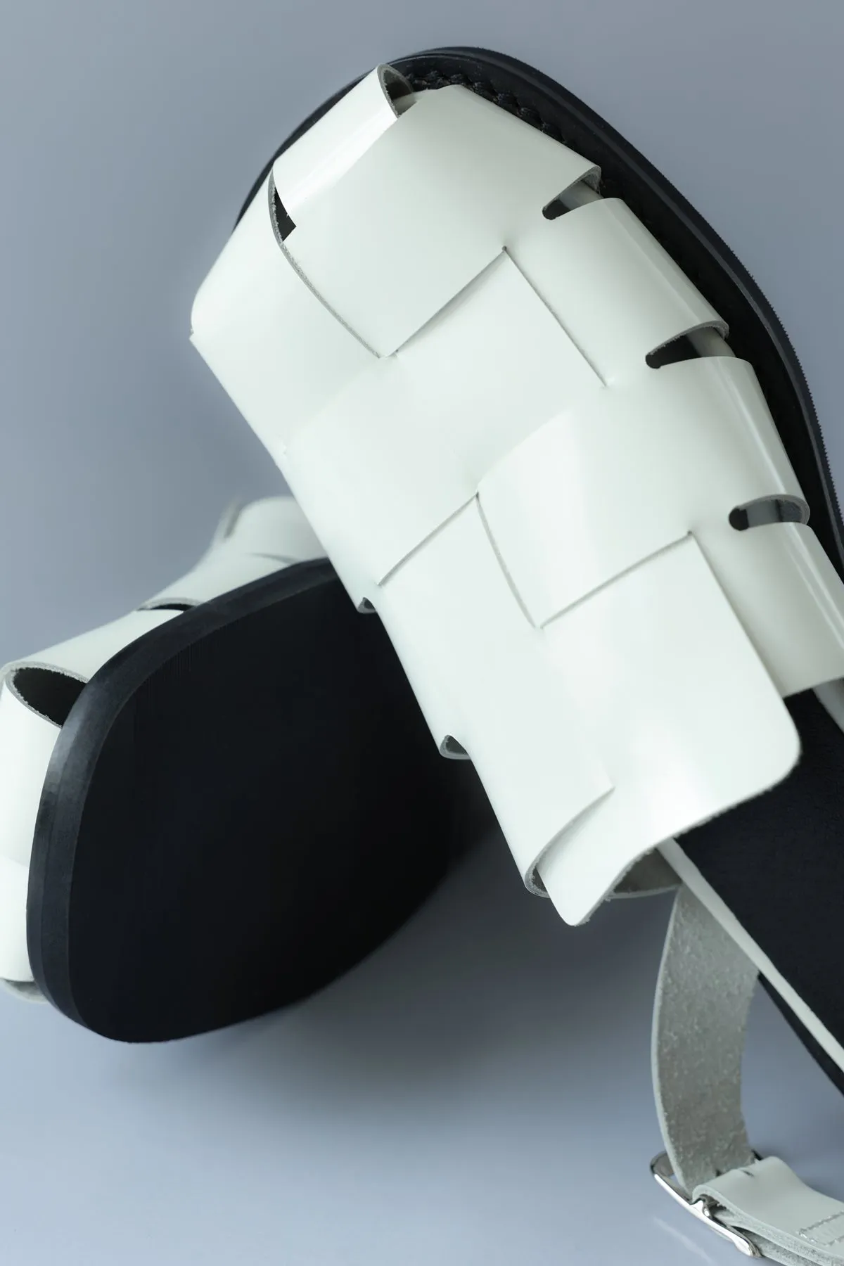 Fast dispatch Outstanding value IVORY CUBE - SANDAL