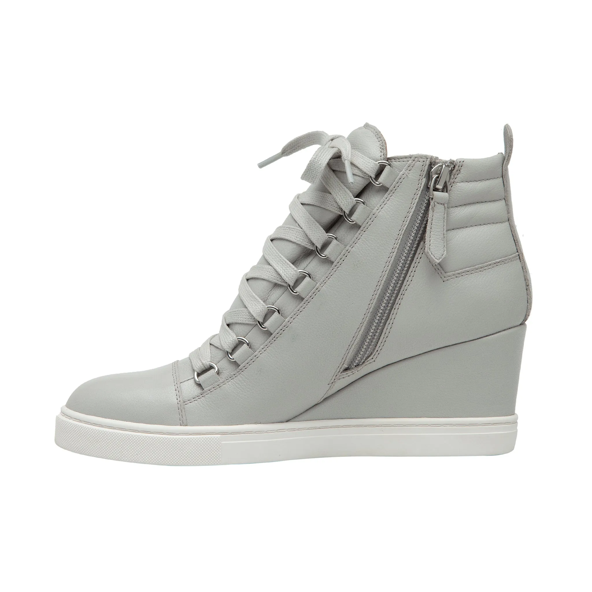FENTON | Lace-Up Wedge Sneakers