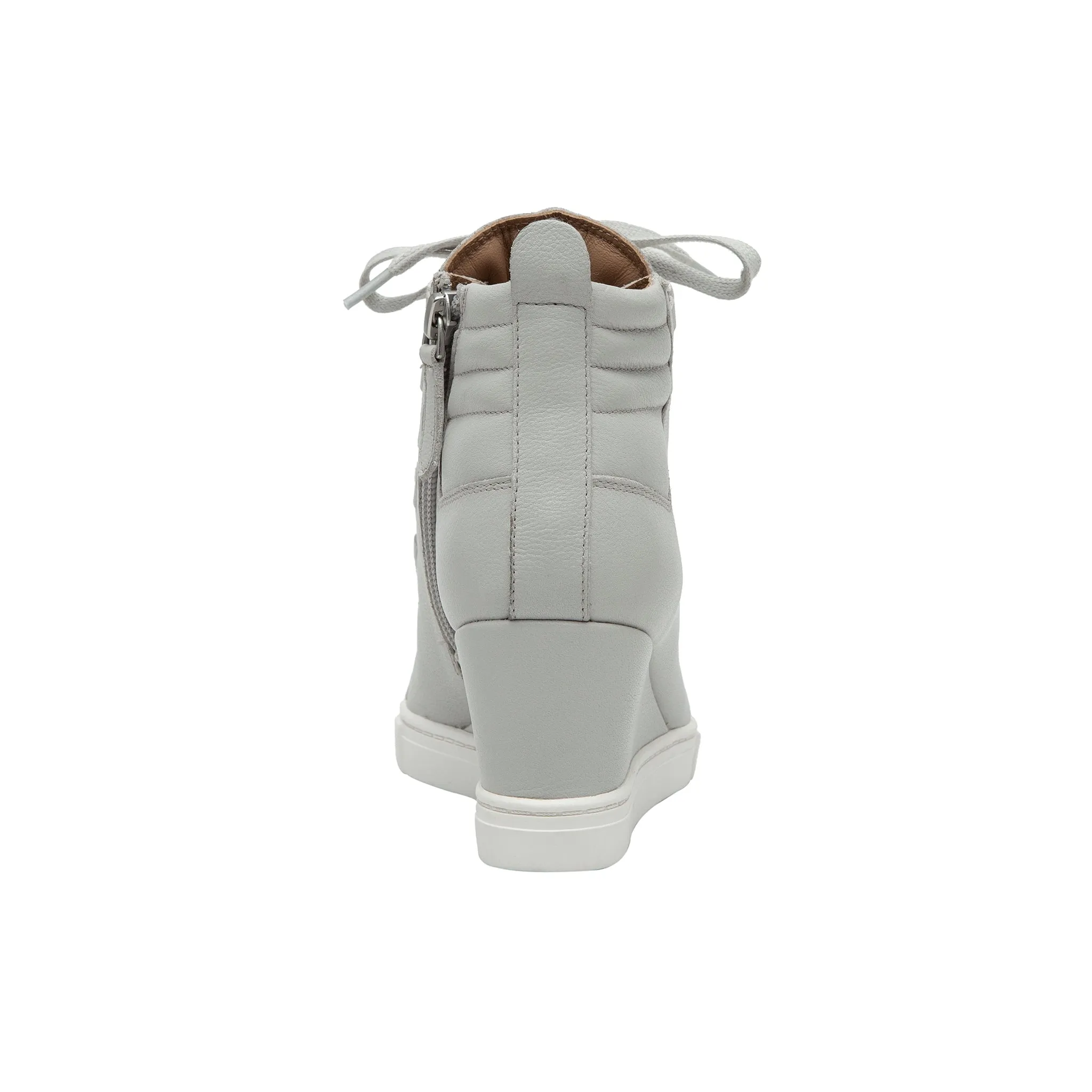 FENTON | Lace-Up Wedge Sneakers